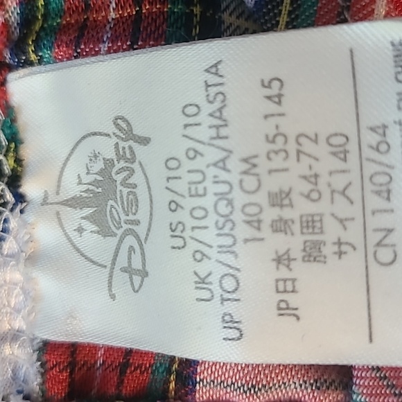 Minnie Mouse Christmas Nightgown size 9/10 - Picture 3 of 5